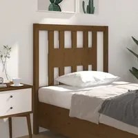 Testiera per Letto Miele 81x4x100 cm in Legno Massello di Pino cod mxl 46427