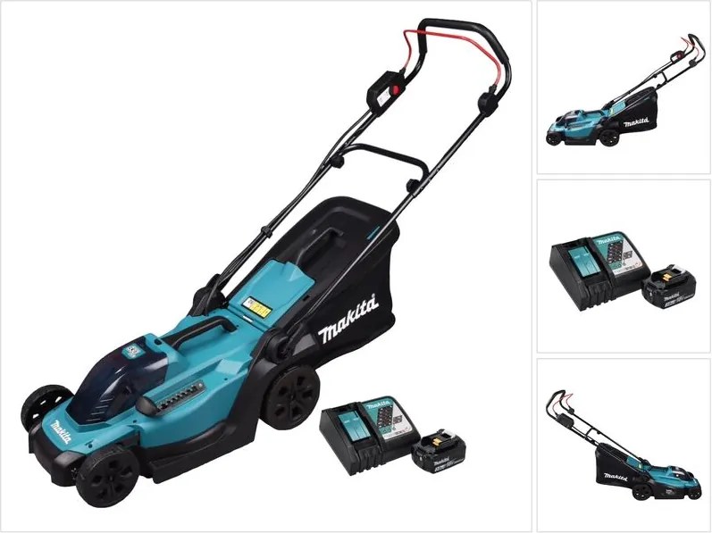 Rasaerba a batteria Makita dlm 330 rf 18 v 33 cm 30 l + 1x batteria 3,0 Ah + caricabatterie