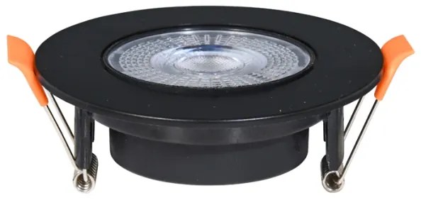 Ecolite LED-YL201/7W/CCT/CR - Lampada LED da incasso ZITA LED/3/5/7W/230V nero
