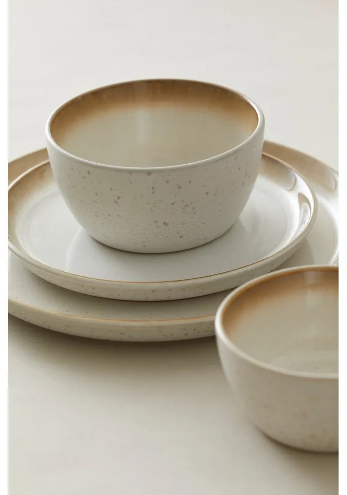 Piatto beige in gres ø 27 cm Gastro Cream – Bitz