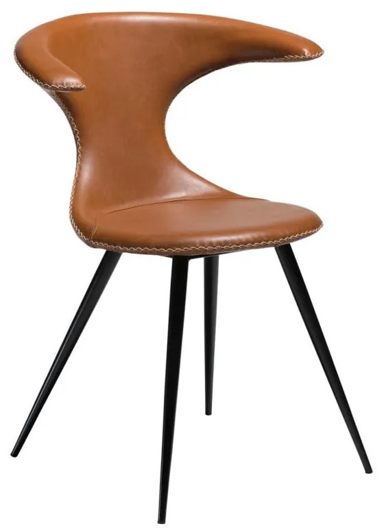 Sedia in similpelle marrone Flair - DAN-FORM Denmark