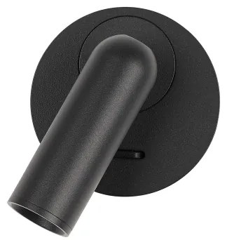 Ideal Lux - Luce Spot da parete a LED BEAN LED/3W/230V CRI 90 nero