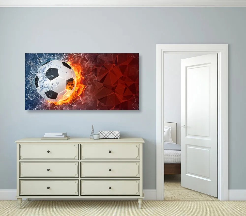 Stampa su tela – Pallone da calcio