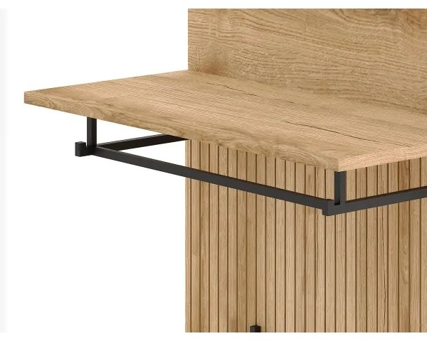 Mobile per ingresso KLEO marrone/bianco