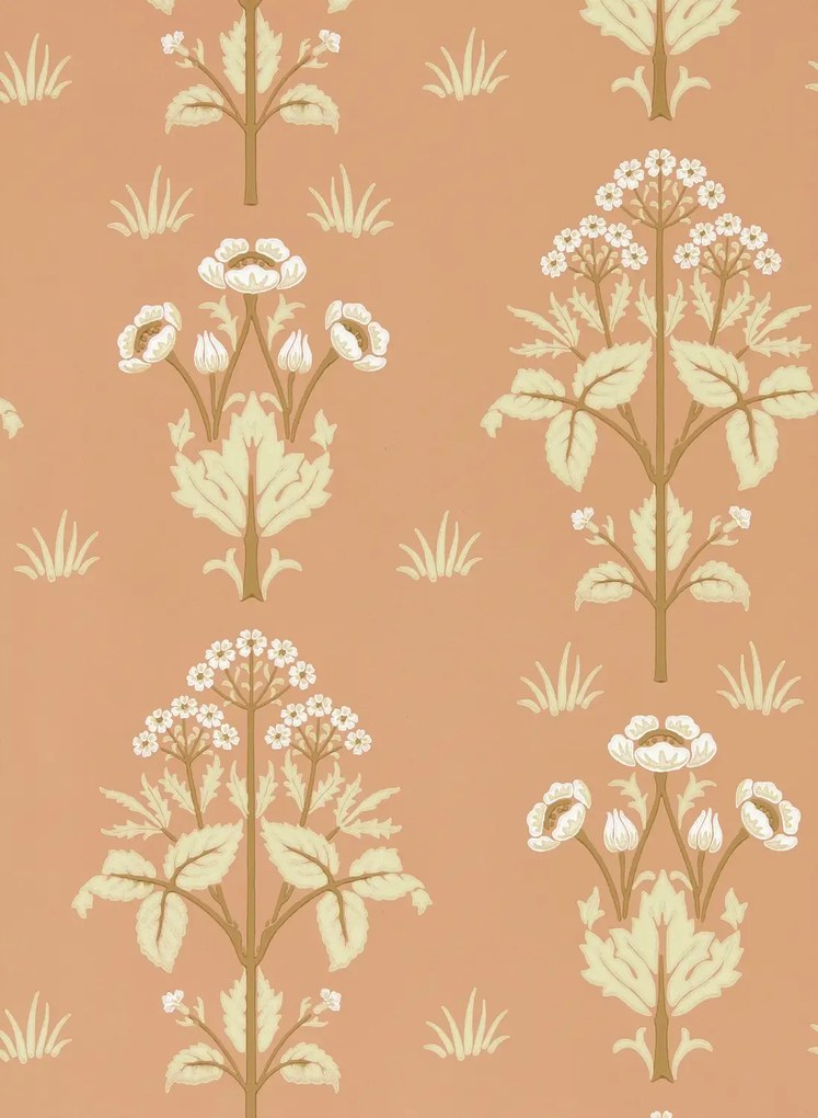 Morris & Co Carta da parati Meadow Sweet - Blush