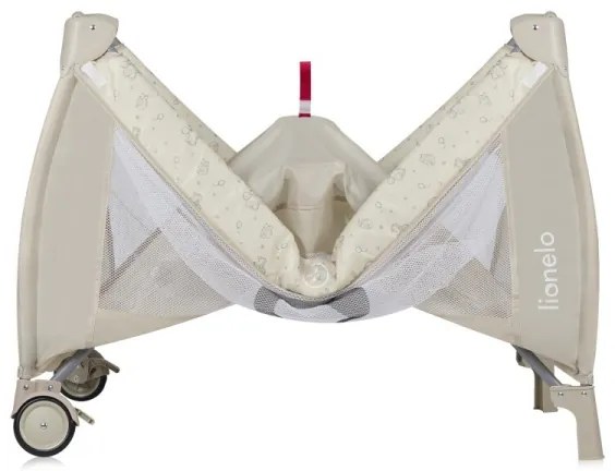 Lionelo - Lettino da viaggio SVEN PLUS beige