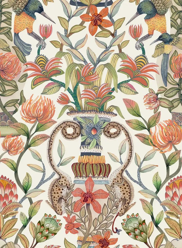 Cole & Son Carta da parati Protea Garden Silk - 119/10045