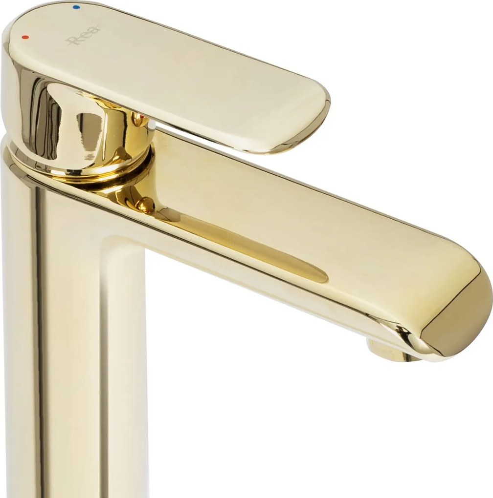 Rubinetto da lavabo REA Bloom Gold High