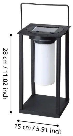 Eglo 901089 - LED Solare lampada da tavolo USIGNI LED/3,3W/3,7V IP44