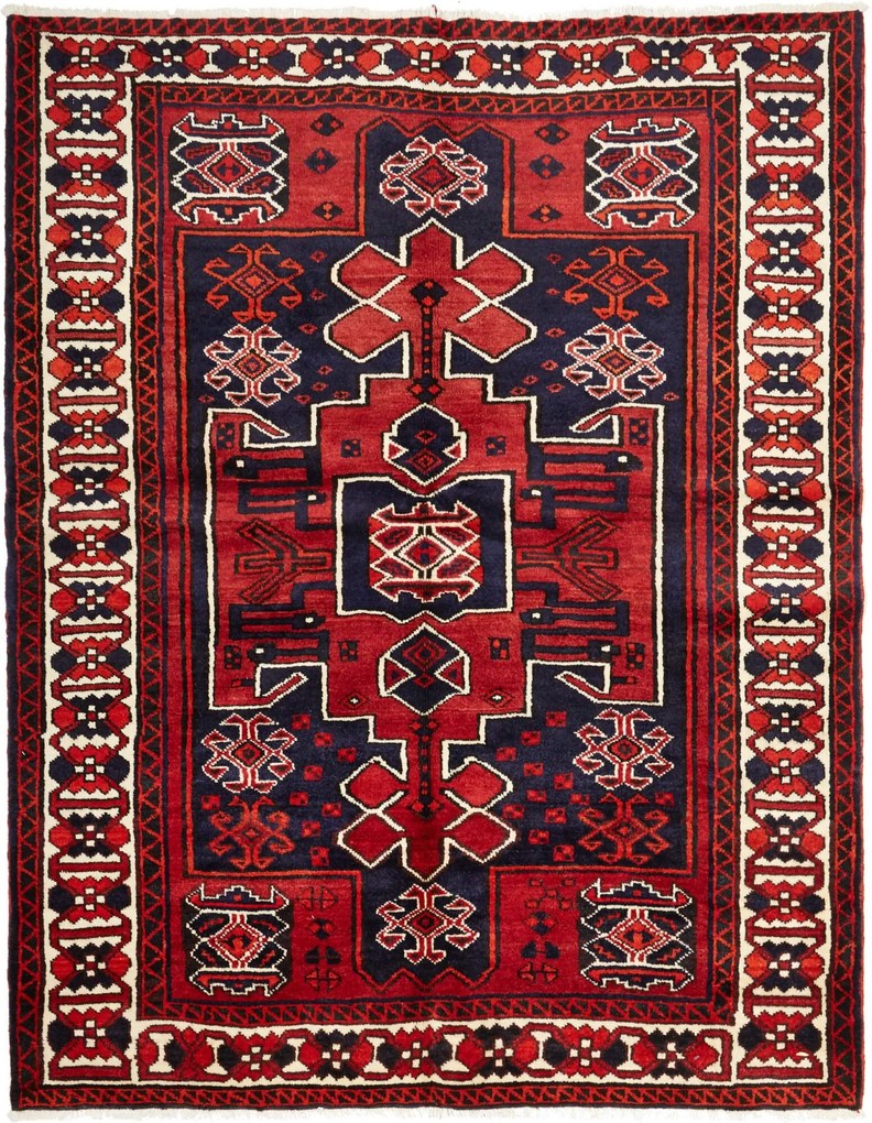 Lori Tappeto persiano 210x170 Blu (Iran) Annodato A Mano