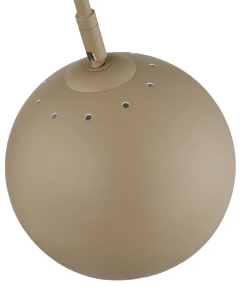 Globo 24779S - Lampada con piedistallo BENNO 1xE27/60W/230V beige