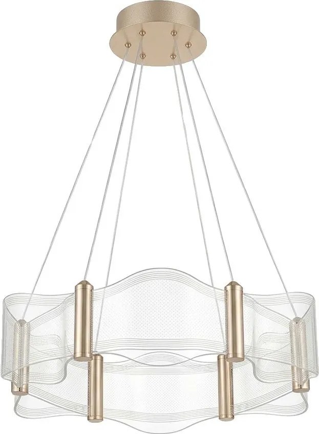 LAMPADA A SOSPENSIONE DA SOFFITTO G151-CP GOLD
