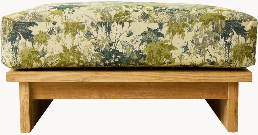 Sgabello da giardino in legno di teak Botanical