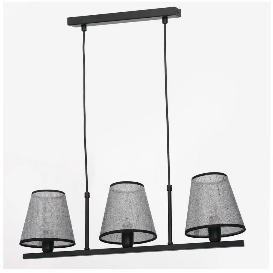 Lampadario a sospensione con filo SIMONE 3xE27/60W/230V