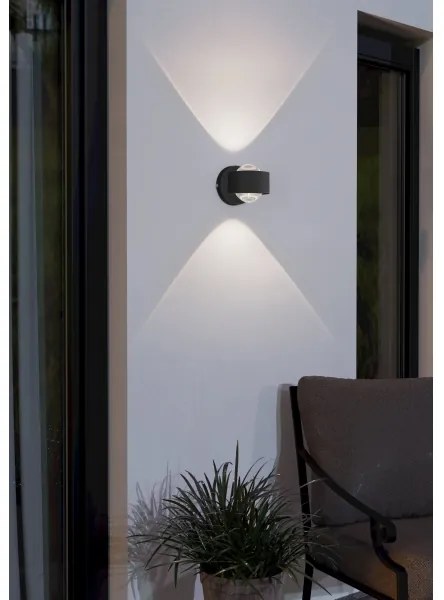 Eglo 98746 - Applique a LED da esterno TREVIOLO 2xLED/2W/230V IP44