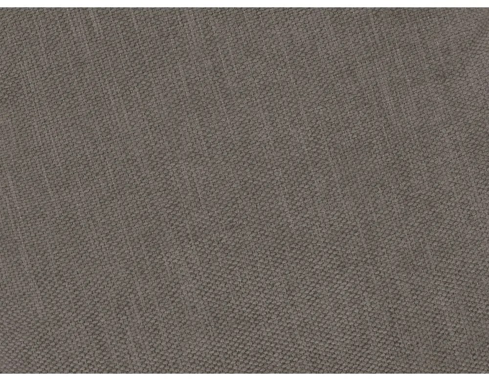 Divano angolare grigio tortora allungabile e con contenitore (penisola a sinistra/chaise lounge) con rivestimento in ciniglia Fuji – Bobochic Paris