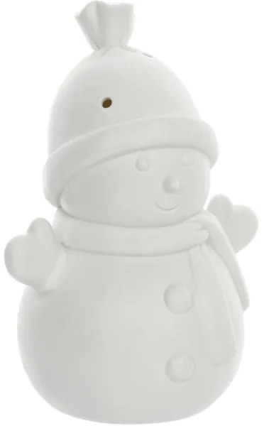 Retlux - Decorazione natalizia LED in porcellana LED/3xLR44 pupazzo di neve