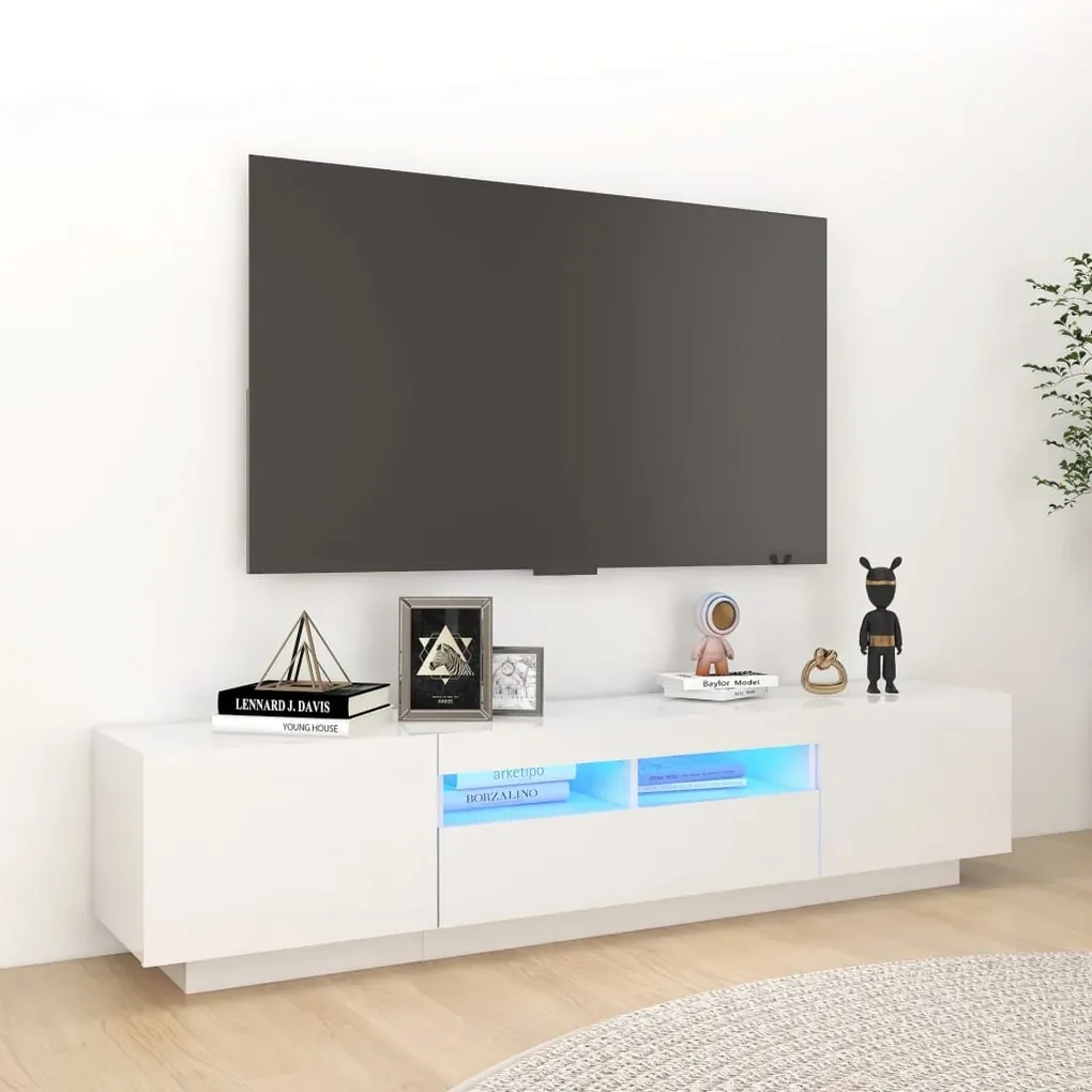 Mobile TV PROVENZA D2SZ1 Rovere Pietrato/Bianco Opaco - MOBILE PORTA TV DA  SALOTTO SOGGIORNO RETRÒ 