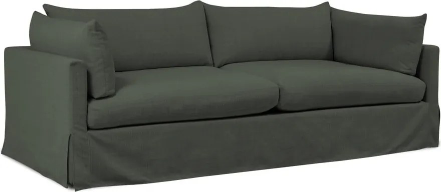 Divano in verde scuro 244 cm Horn – Scandic