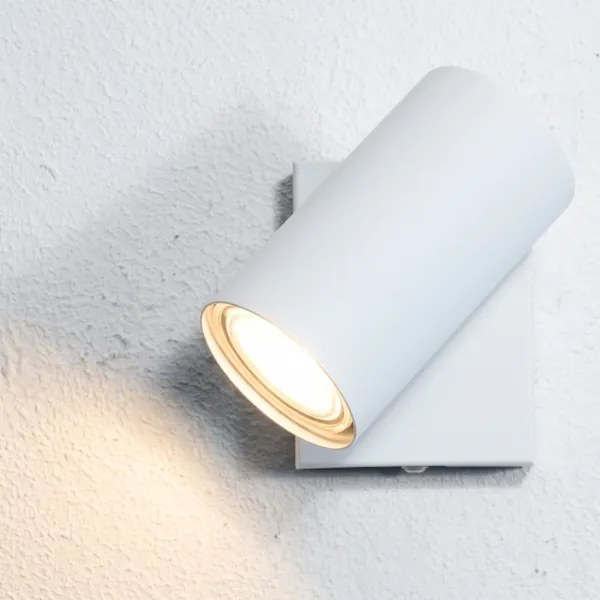 Globo 57911-1W - Faretto da parete ROBBY 1xGU10/25W/230V bianco