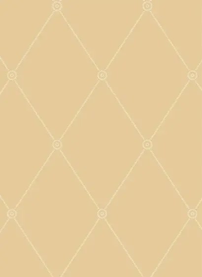 Cole & Son Carta da parati Georgian Rope Trellis - Ochre