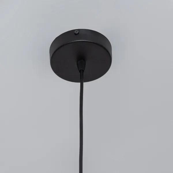 Lampadario sospeso con cavo SOLANO 1xE27/15W/230V nero/cromo lucido
