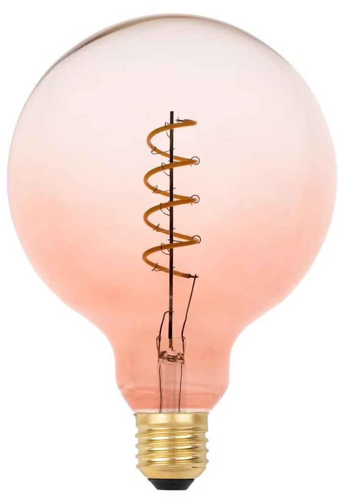 Lampada LED E27 4W a Filamento G125 No Flick 2000K - Serie SPECIAL