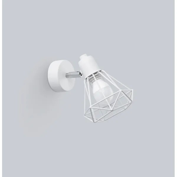 Sollux SL.1102 - Lampada da parete ARTEMIS 1xE14/40W/230V bianca