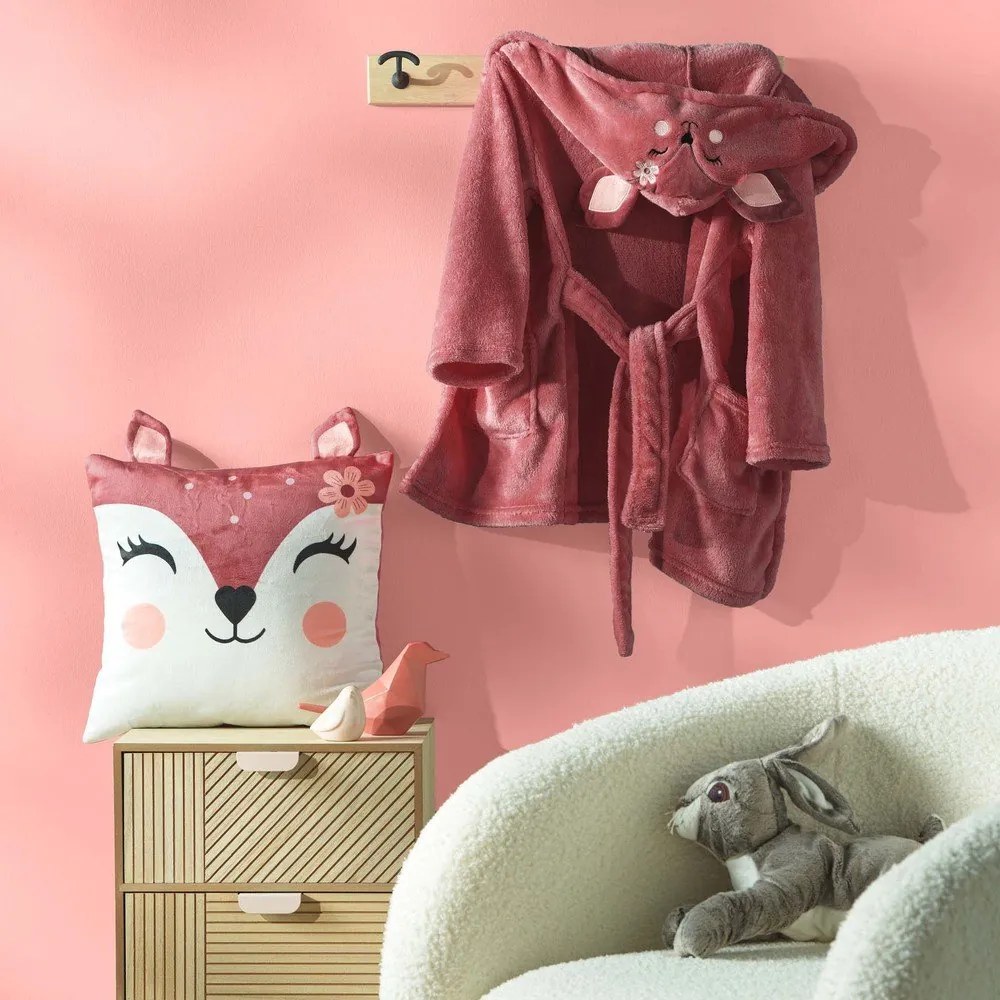 Cuscino per bambini in velluto 40x40 cm Bichette – douceur d'intérieur