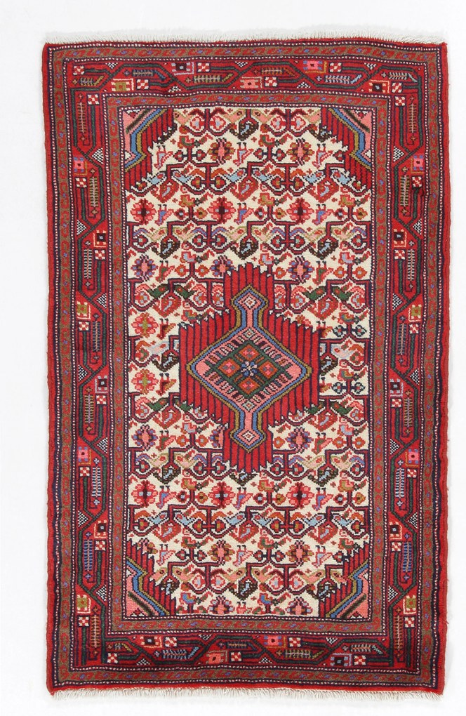 Hamedan Tappeto 80 x 130 (Iran) Annodato A Mano