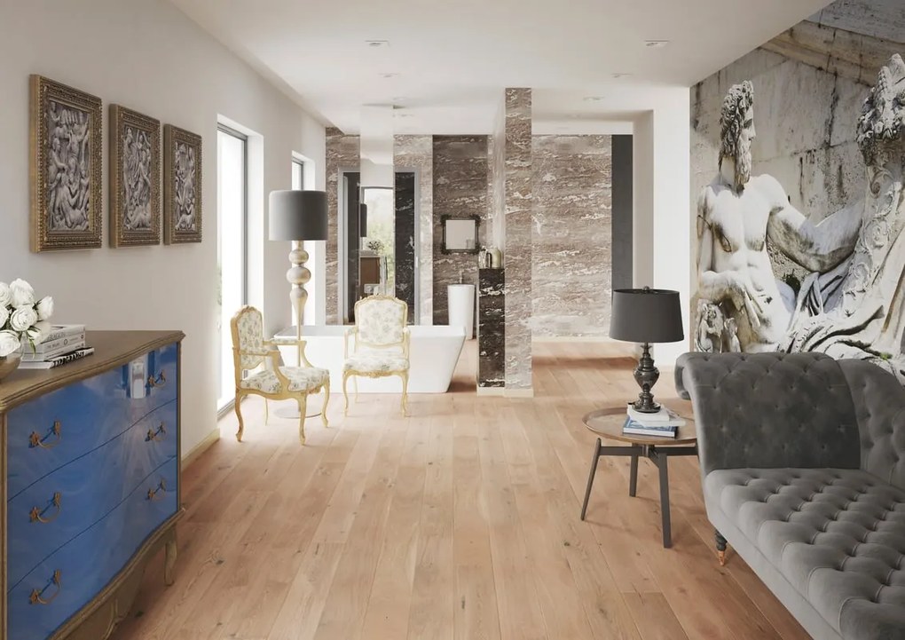 Parquet multistrato XXL ARTENS spazzolato natura 1.58 m²