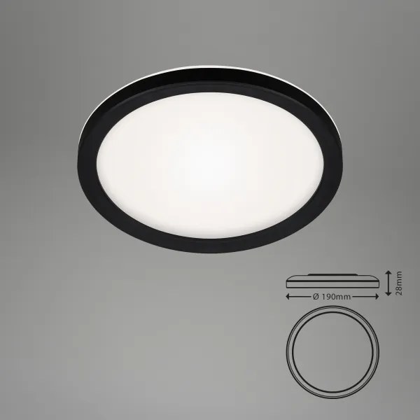 Briloner 7150-415 - Plafoniera LED SLIM LED/12W/230V diametro 19 cm