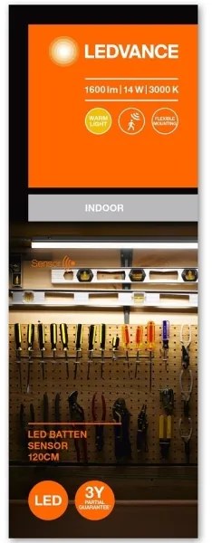 Ledvance - Lampada LED sottopensile con sensore BATTEN LED/14W/230V 120 cm