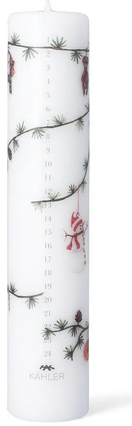 Candela a tema natalizio tempo di combustione 56 h Hammershøi Christmas 2025 – Kähler Design