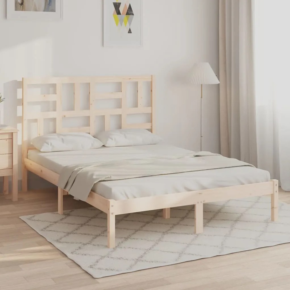Giroletto İn Legno Massello 120x190 Cm Small Double /