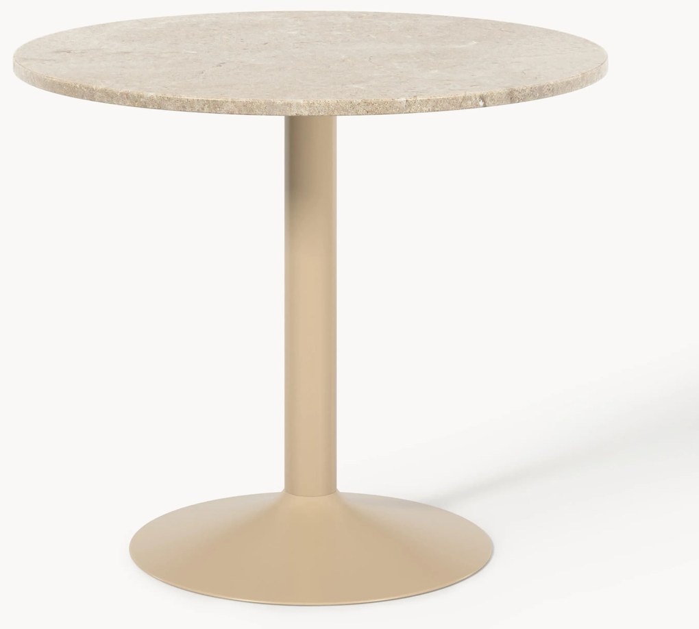 Tavolo rotondo in marmo Miley, Ø 90 cm
