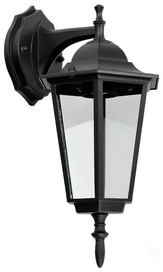 Applique da esterno 1xE27/60W/230V IP44 nera