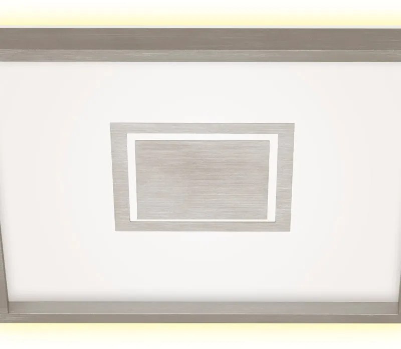 Plafoniera LED moderno Geo, argento42.3 cm