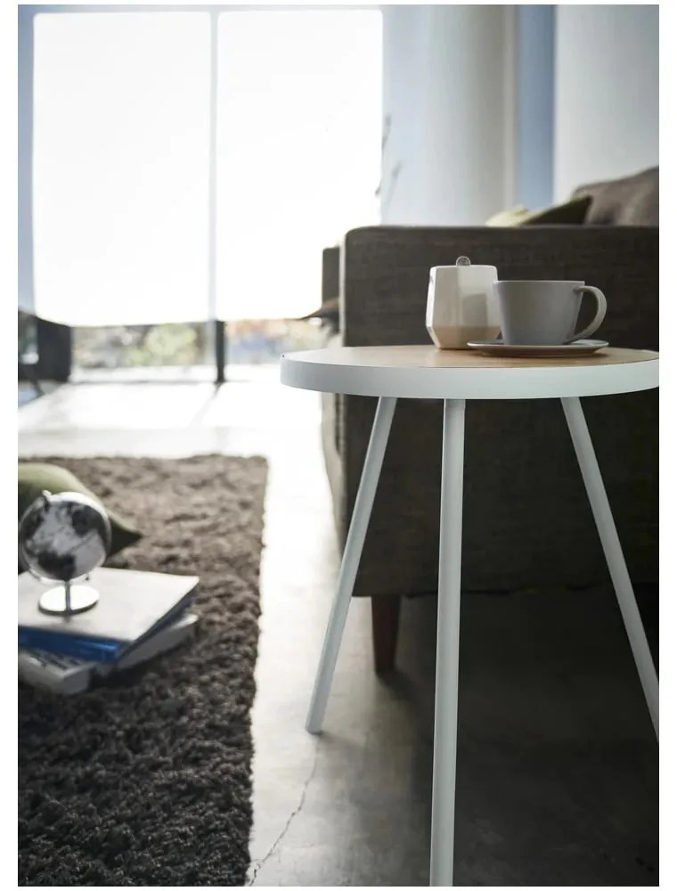 Tavolino da caffè rotondo 48x49 cm Tower - YAMAZAKI