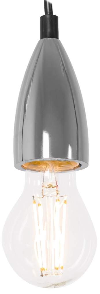 Lampada Da Soffitto Pensile Montatura Chrome APP358-1CP