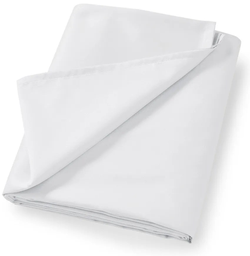 Lenzuolo con angoli bianco in raso di cotone 230x260 cm Cotton Sateen – Bianca