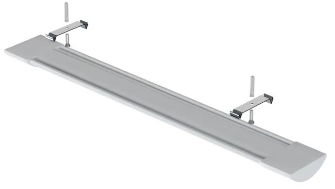 Plafoniera LED Slim Lineare, 60cm, 20W, 2200lm Colore  Bianco Naturale 4.000K