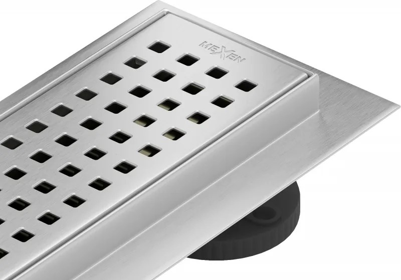 Mexen Flat 360° M08 scarico lineare rotante 50 cm, inox - 1025050-40