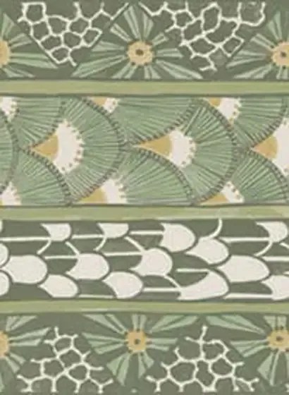 Bordüre Ardmore Border von Cole & Son - Olive