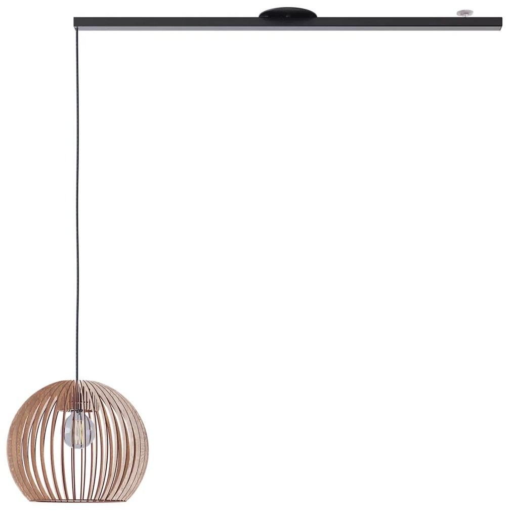 Lightswing® Single- Nero opaco 90 cm - Per una lampada a sospensione