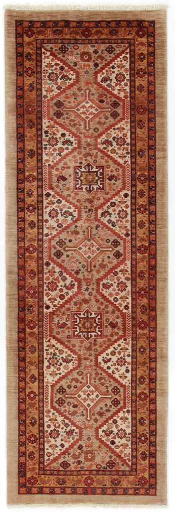 Gashghai Tappeto persiano 80x250 (Iran) Annodato A Mano