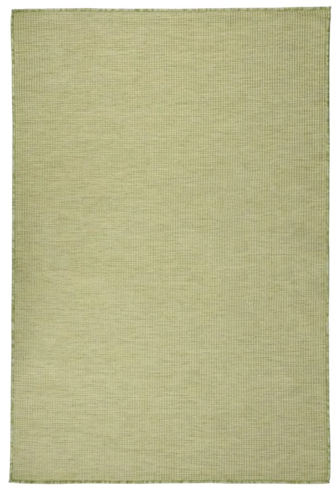 Tappeto Da Esterni A Tessitura Piatta 120x170 Cm Verde /