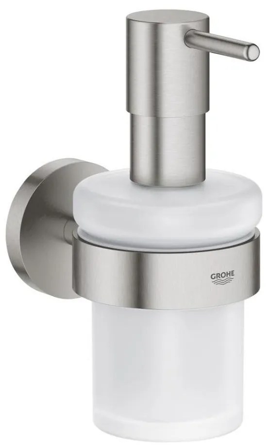 GROHE 41195DC0 - Dispenser di sapone liquido START 160 ml in acciaio inox