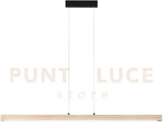 Lampadario a sospensione led joseph legno 22w 2750lm cct 3000k 4000...