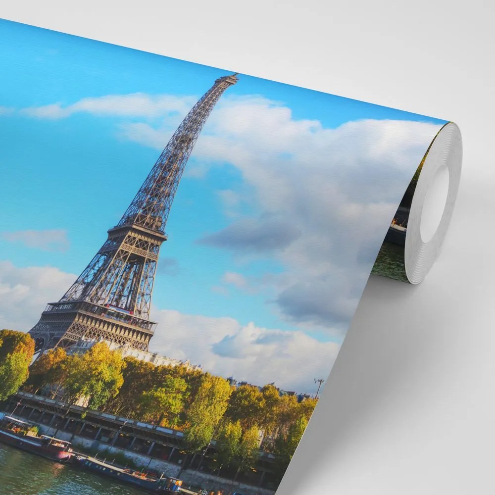 Carta da parati autoadesiva – Panorama affascinante di Parigi